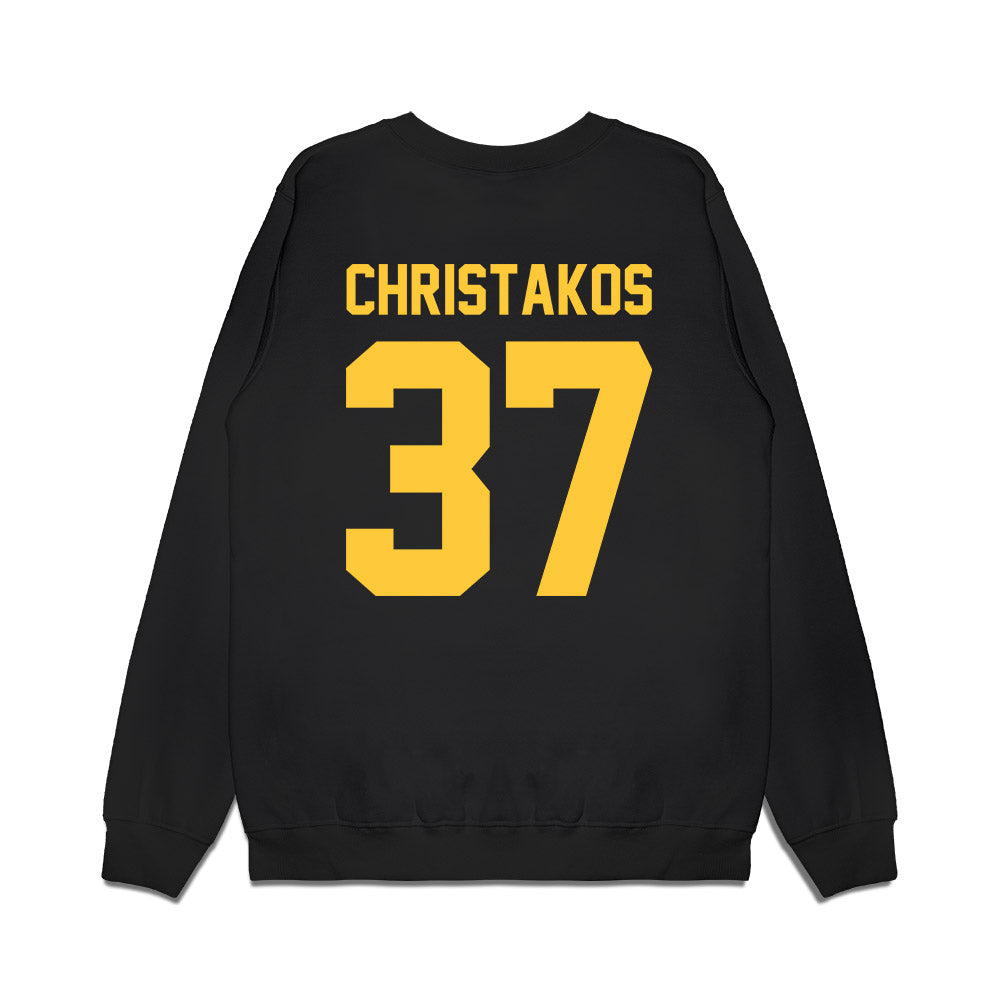 Arizona State - NCAA Football : Tommy Christakos - Vintage Helmet Premium Crewneck Sweatshirt-1