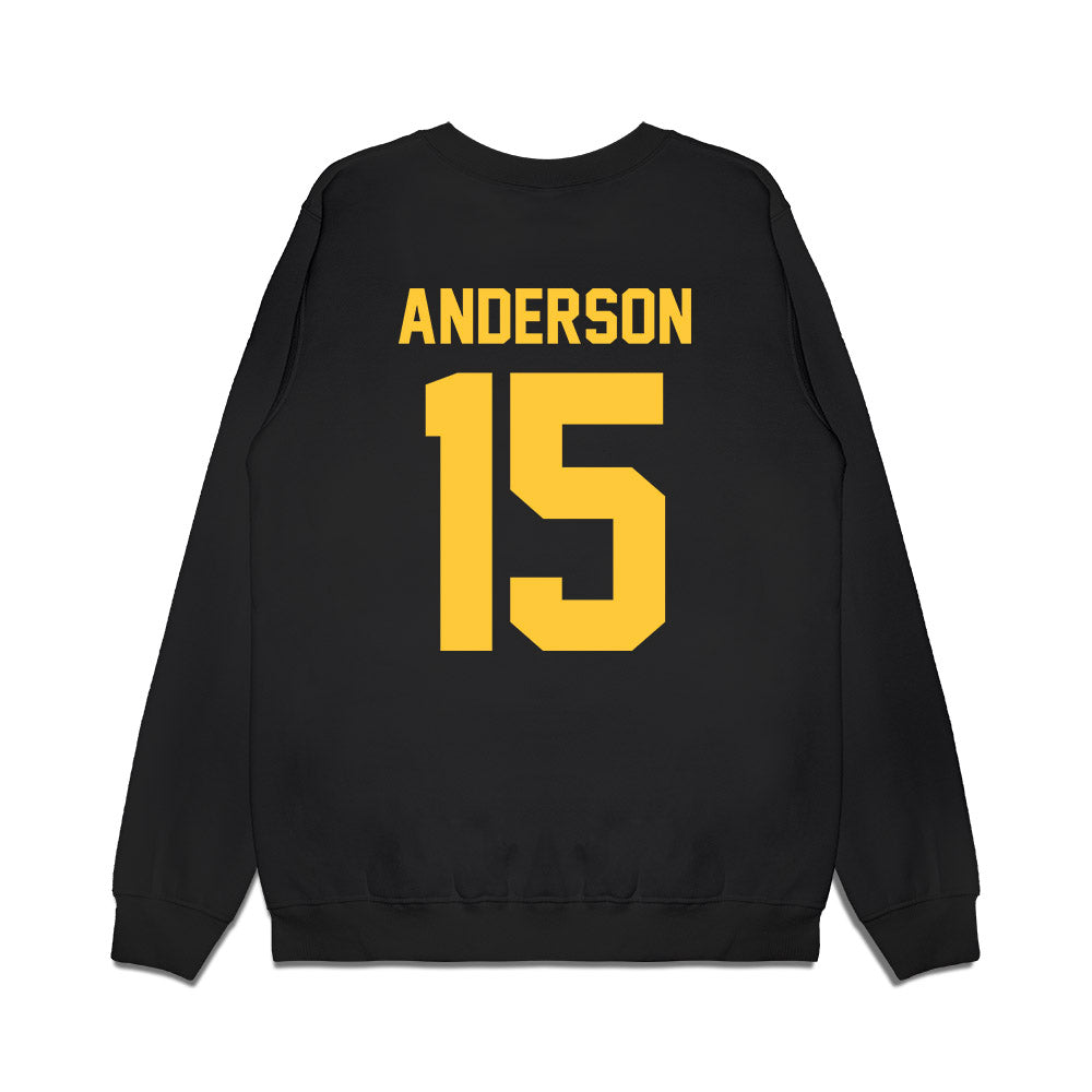 Arizona State - NCAA Football : Khamari Anderson - Vintage Helmet Premium Crewneck Sweatshirt-1