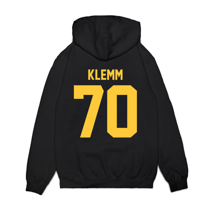 Arizona State - NCAA Football : Jalen Klemm - Vintage Helmet Premium Hooded Sweatshirt-1