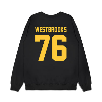 Arizona State - NCAA Football : Champ Westbrooks - Vintage Helmet Premium Crewneck Sweatshirt-1