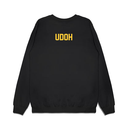 Arizona State - NCAA Football : Emmanuel Udoh - Vintage Helmet Premium Crewneck Sweatshirt-1