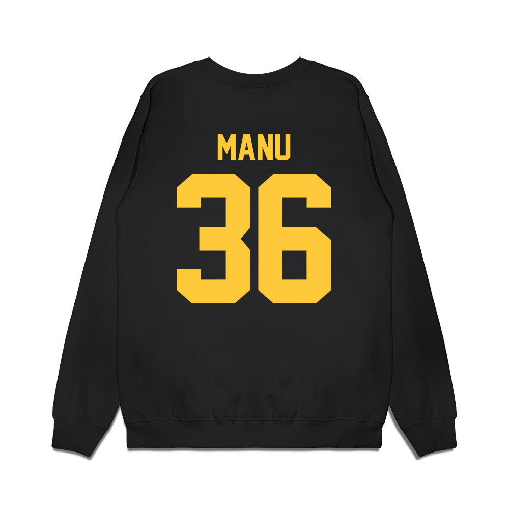 Arizona State - NCAA Football : Salesi Manu - Vintage Helmet Premium Crewneck Sweatshirt-1