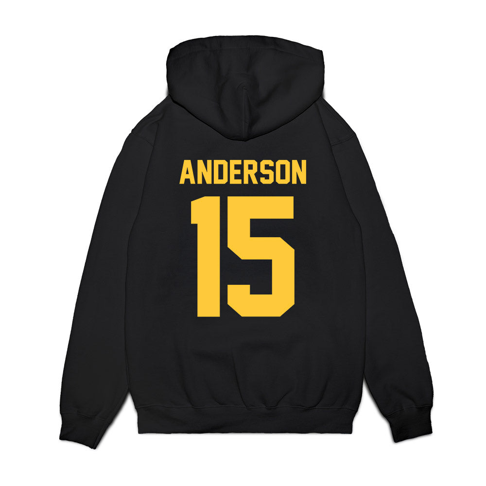 Arizona State - NCAA Football : Khamari Anderson - Vintage Helmet Premium Hooded Sweatshirt-1