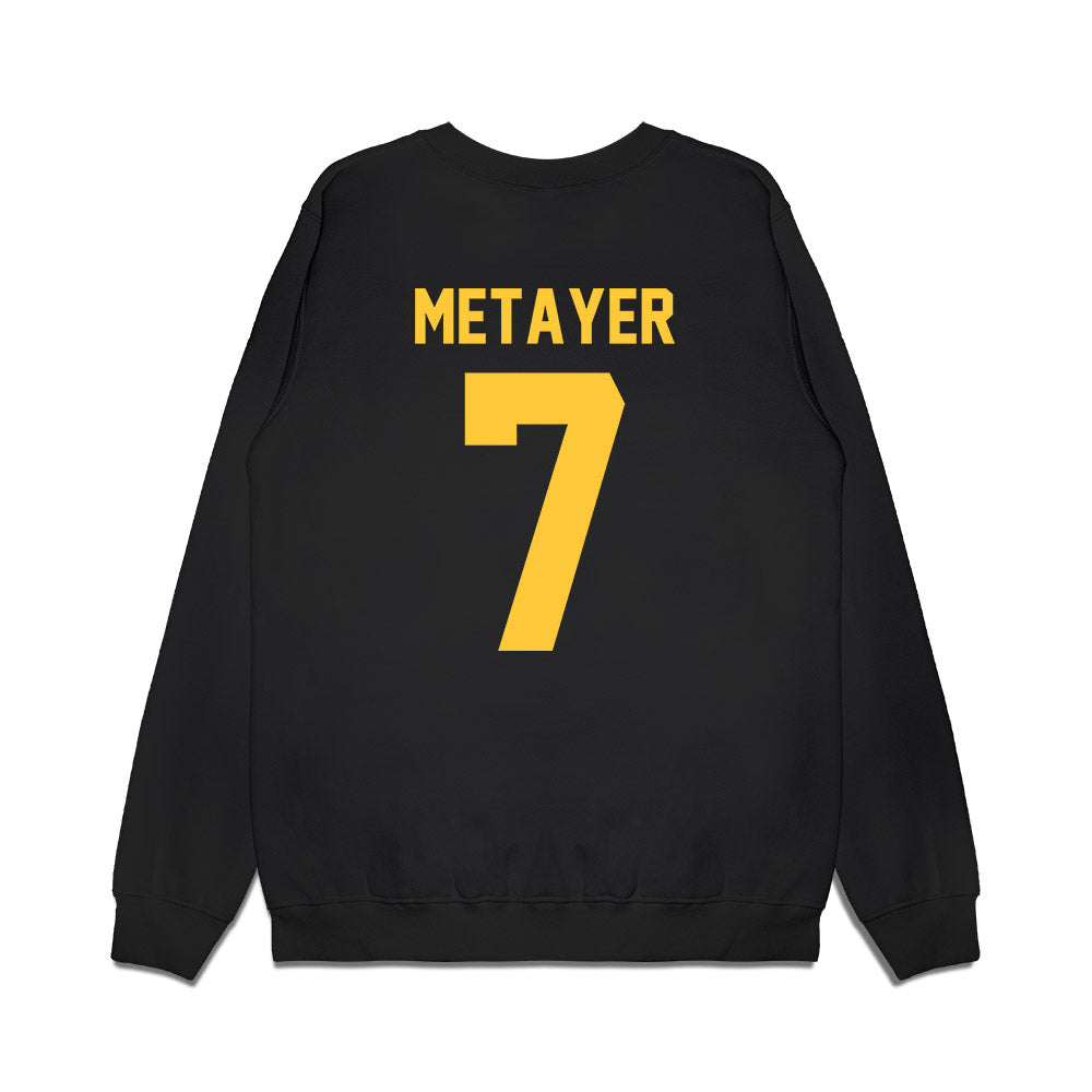 Arizona State - NCAA Football : Chamon Metayer - Vintage Helmet Premium Crewneck Sweatshirt-1