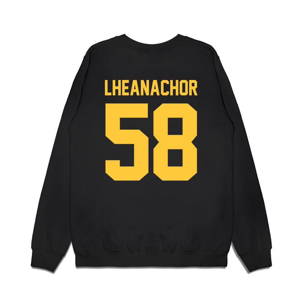 Arizona State - NCAA Football : Maxwell Lheanachor - Vintage Helmet Premium Crewneck Sweatshirt-1