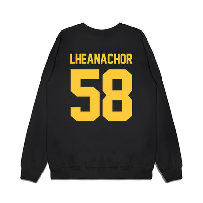 Arizona State - NCAA Football : Maxwell Lheanachor - Vintage Helmet Premium Crewneck Sweatshirt-1
