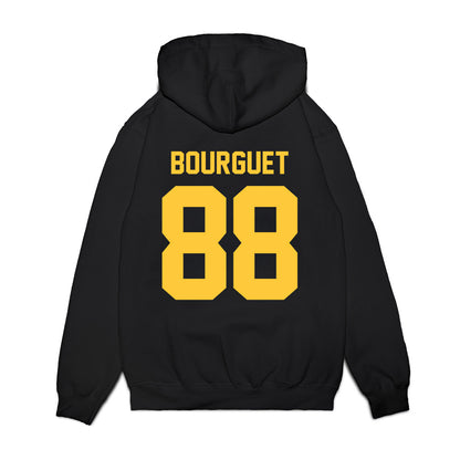 Arizona State - NCAA Football : Coben Bourguet - Vintage Helmet Premium Hooded Sweatshirt-1