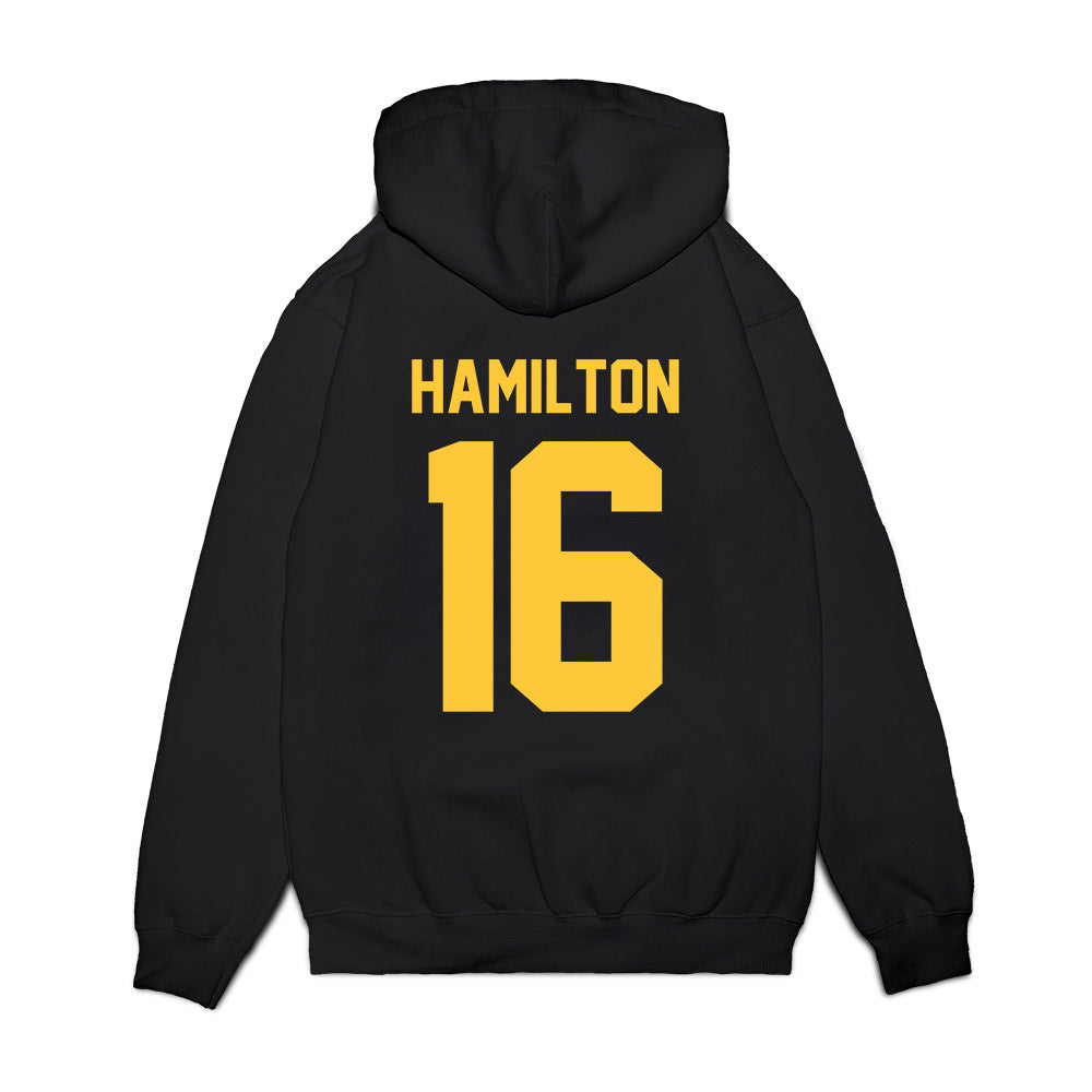Arizona State - NCAA Football : Jaren Hamilton - Vintage Helmet Premium Hooded Sweatshirt-1