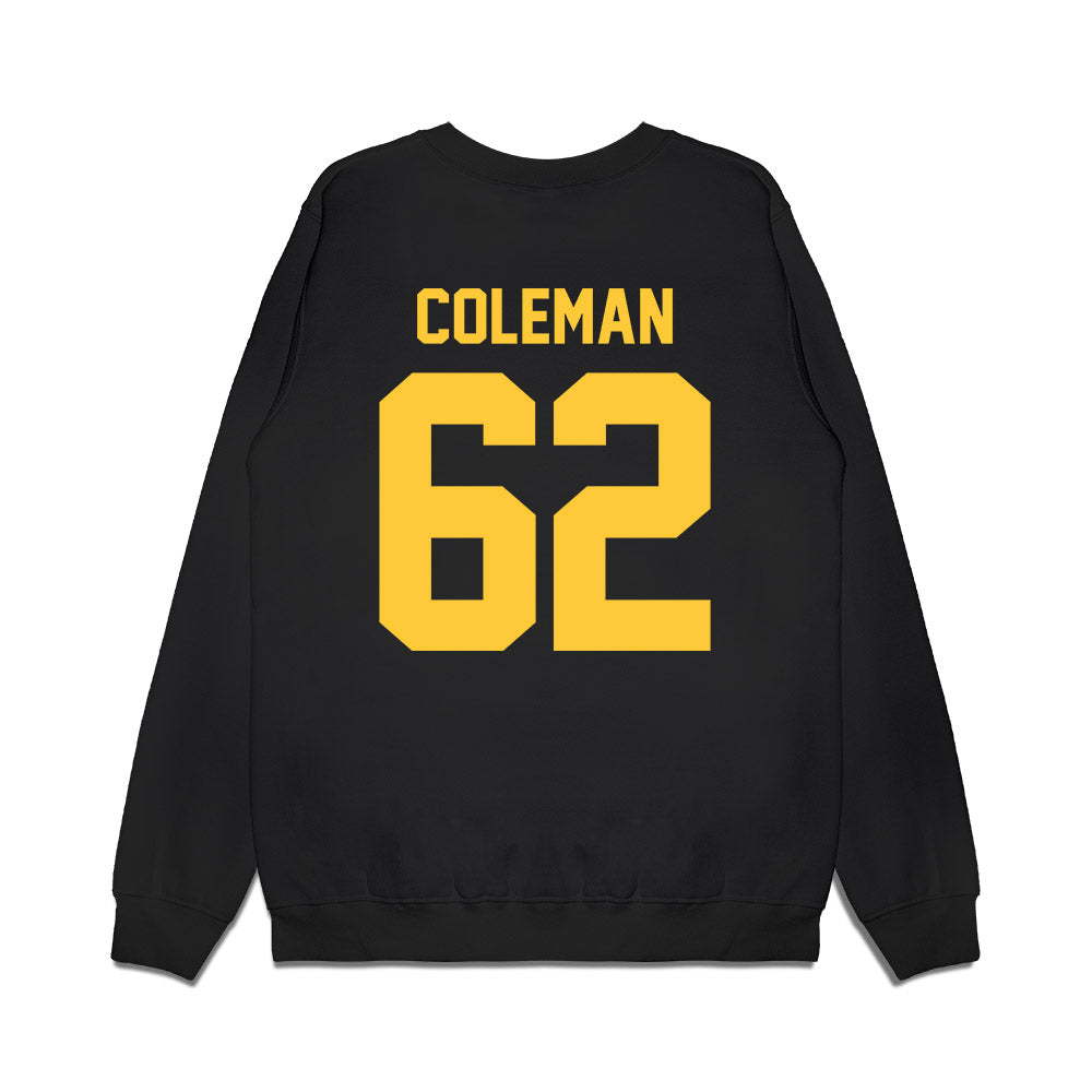 Arizona State - NCAA Football : Ben Coleman - Vintage Helmet Premium Crewneck Sweatshirt-1