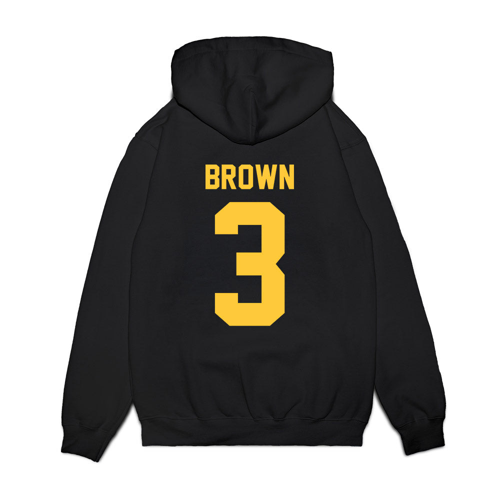 Arizona State - NCAA Football : Raleek Brown - Vintage Helmet Premium Hooded Sweatshirt-1