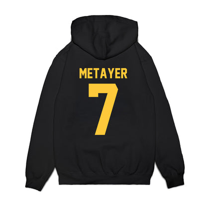 Arizona State - NCAA Football : Chamon Metayer - Vintage Helmet Premium Hooded Sweatshirt-1