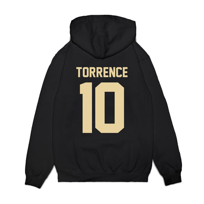 Boston College - NCAA Football : Syair Torrence - Vintage Helmet Premium Hooded Sweatshirt-1