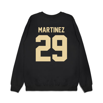 Boston College - NCAA Football : Cameron Martinez - Vintage Helmet Premium Crewneck Sweatshirt-1
