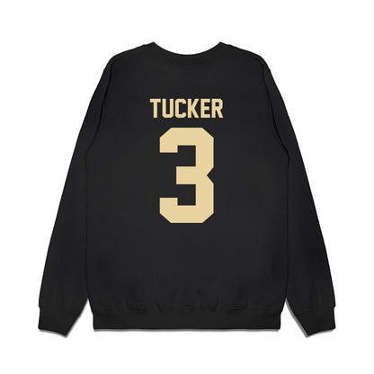 Boston College - NCAA Football : Max Tucker - Vintage Helmet Premium Crewneck Sweatshirt-1