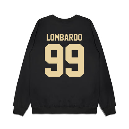 Boston College - NCAA Football : Luca Lombardo - Vintage Helmet Premium Crewneck Sweatshirt-1