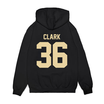 Boston College - NCAA Football : Hunter Clark - Vintage Helmet Premium Hooded Sweatshirt-1