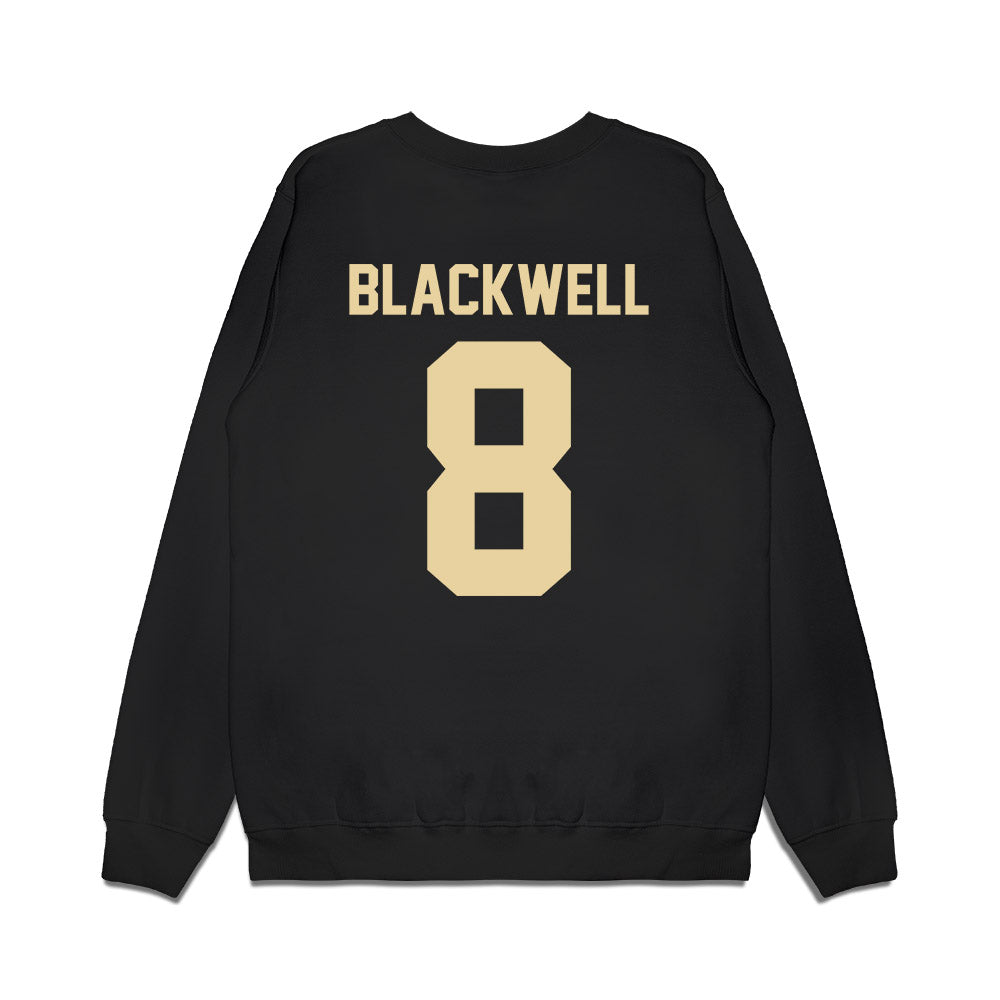 Boston College - NCAA Football : Jaylen Blackwell - Vintage Helmet Premium Crewneck Sweatshirt-1