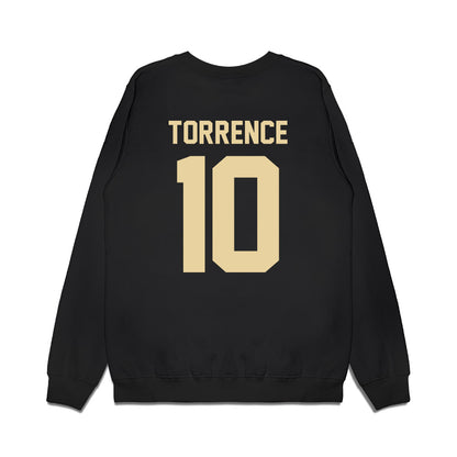 Boston College - NCAA Football : Syair Torrence - Vintage Helmet Premium Crewneck Sweatshirt-1