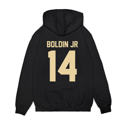 Boston College - NCAA Football : Nedrick Boldin Jr - Vintage Helmet Premium Hooded Sweatshirt-1