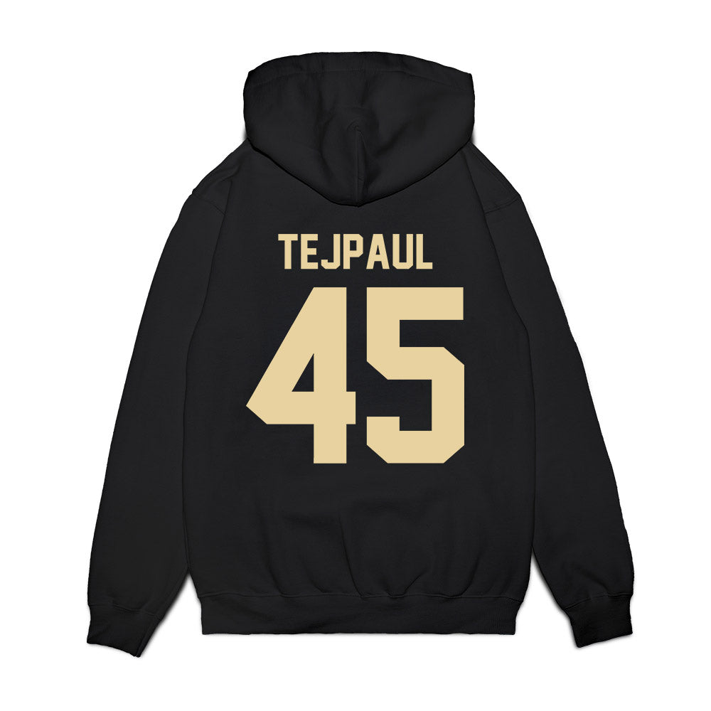Boston College - NCAA Football : Max Tejpaul - Vintage Helmet Premium Hooded Sweatshirt-1