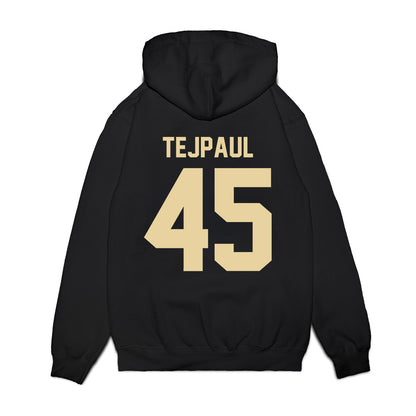 Boston College - NCAA Football : Max Tejpaul - Vintage Helmet Premium Hooded Sweatshirt-1