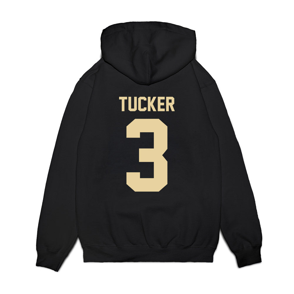 Boston College - NCAA Football : Max Tucker - Vintage Helmet Premium Hooded Sweatshirt-1