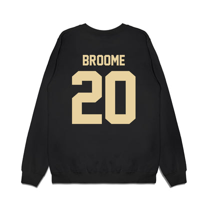 Boston College - NCAA Football : Alex Broome - Vintage Helmet Premium Crewneck Sweatshirt-1
