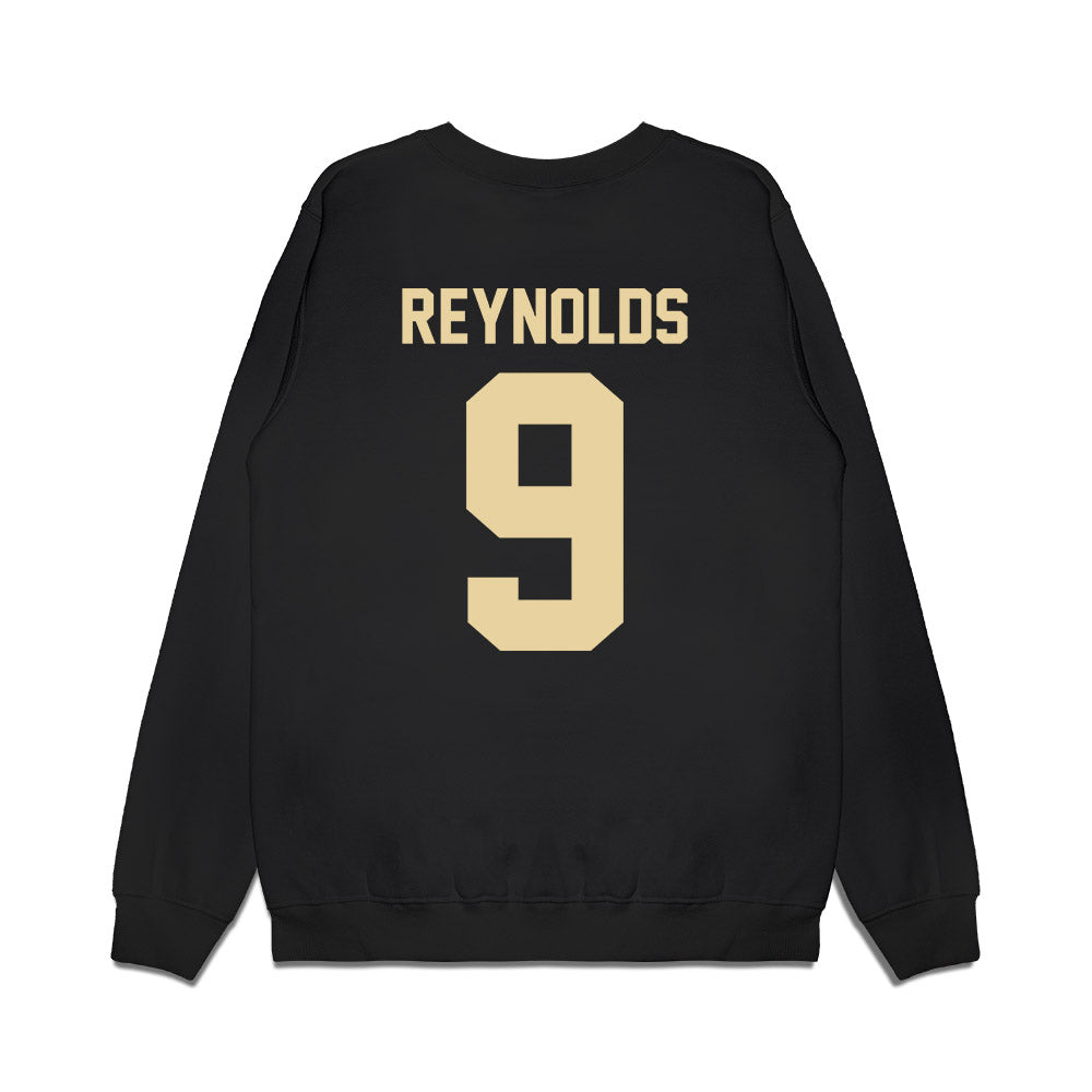 Boston College - NCAA Football : Dante Reynolds - Vintage Helmet Premium Crewneck Sweatshirt-1