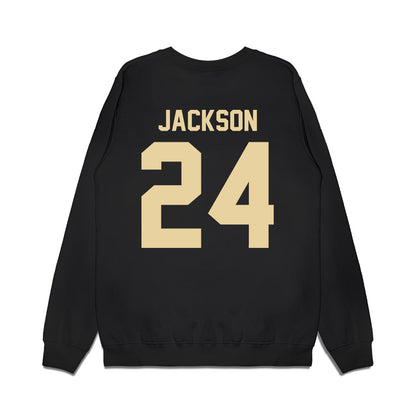 Boston College - NCAA Football : Amari Jackson - Vintage Helmet Premium Crewneck Sweatshirt-1