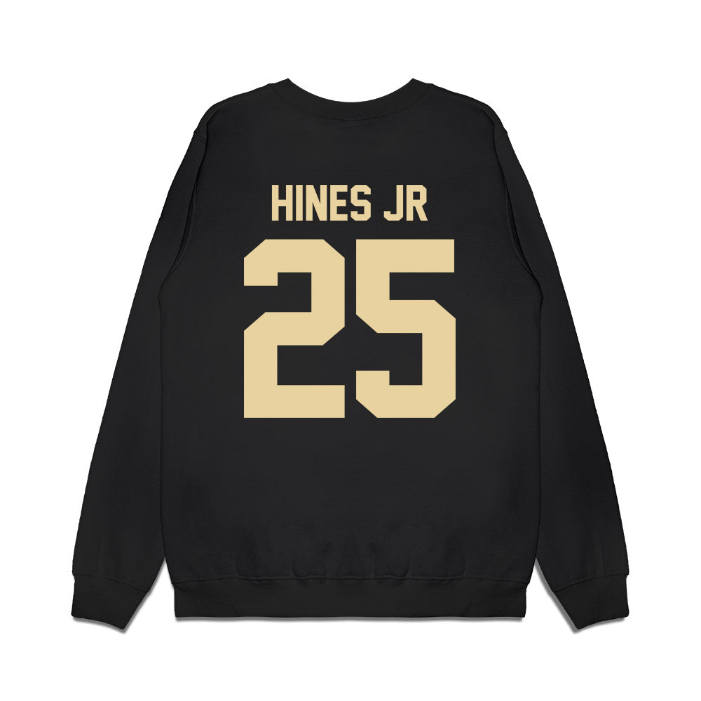 Boston College - NCAA Football : Andre Hines Jr - Vintage Helmet Premium Crewneck Sweatshirt-1