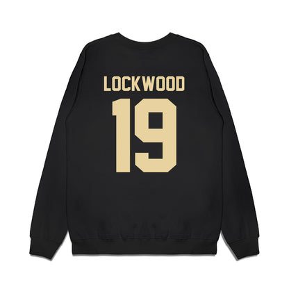 Boston College - NCAA Football : Ty Lockwood - Vintage Helmet Premium Crewneck Sweatshirt-1