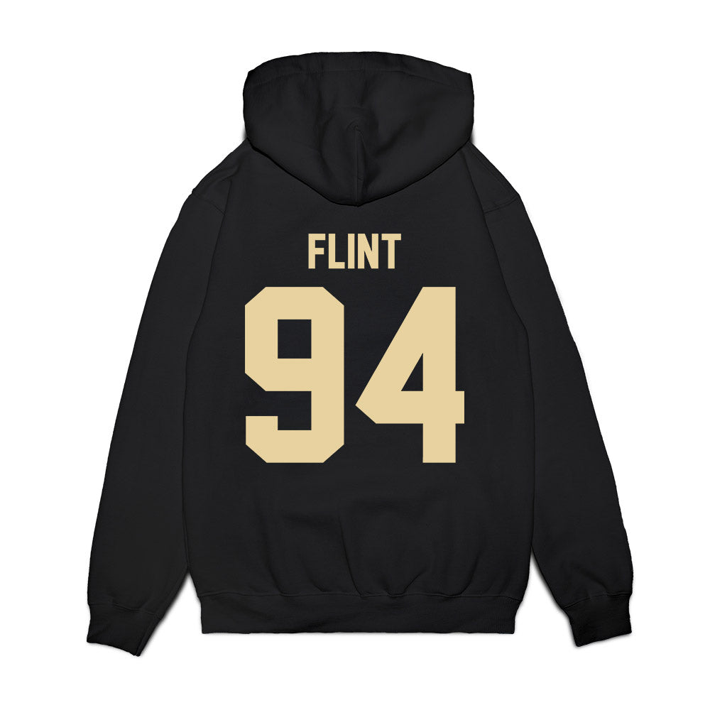 Boston College - NCAA Football : Jayzen Flint - Vintage Helmet Premium Hooded Sweatshirt-1