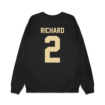 Boston College - NCAA Football : Turbo Richard - Vintage Helmet Premium Crewneck Sweatshirt-1