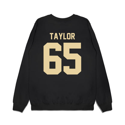 Boston College - NCAA Football : Logan Taylor - Vintage Helmet Premium Crewneck Sweatshirt-1