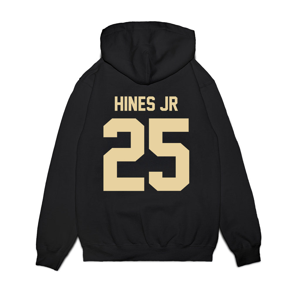 Boston College - NCAA Football : Andre Hines Jr - Vintage Helmet Premium Hooded Sweatshirt-1