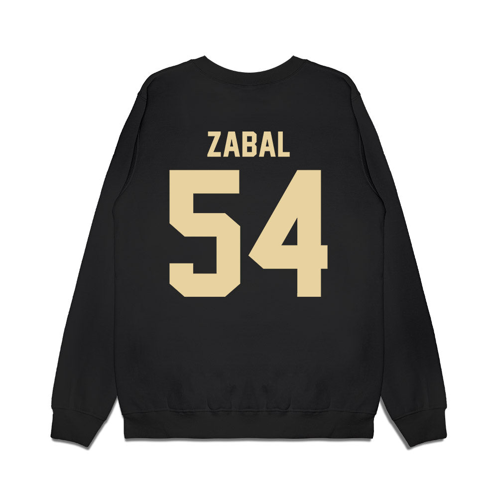 Boston College - NCAA Football : Juan Zabal - Vintage Helmet Premium Crewneck Sweatshirt-1