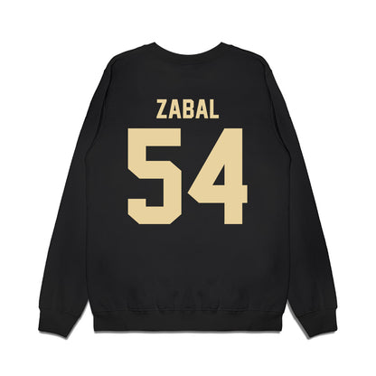 Boston College - NCAA Football : Juan Zabal - Vintage Helmet Premium Crewneck Sweatshirt-1