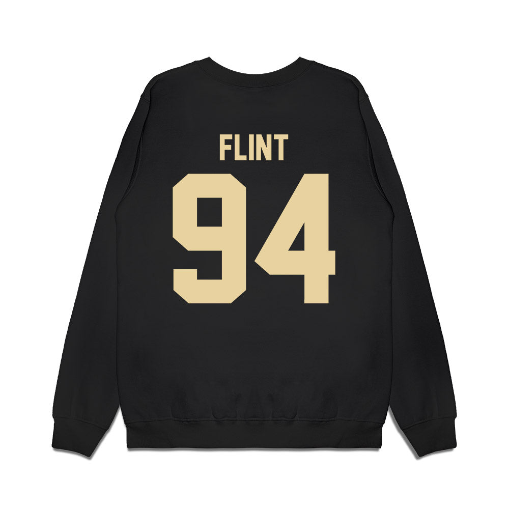 Boston College - NCAA Football : Jayzen Flint - Vintage Helmet Premium Crewneck Sweatshirt-1