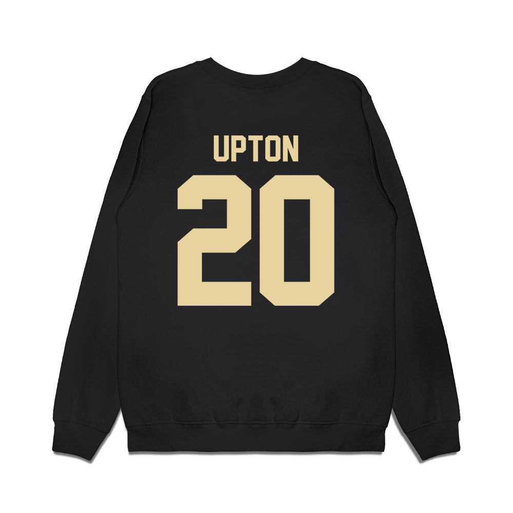 Boston College - NCAA Football : Marcus Upton - Vintage Helmet Premium Crewneck Sweatshirt-1