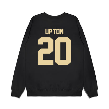 Boston College - NCAA Football : Marcus Upton - Vintage Helmet Premium Crewneck Sweatshirt-1