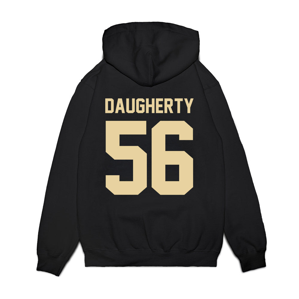 Boston College - NCAA Football : Eryx Daugherty - Vintage Helmet Premium Hooded Sweatshirt-1