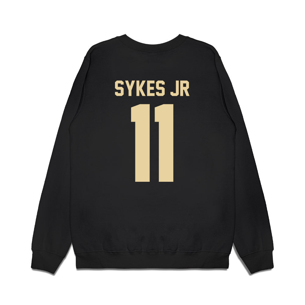 Boston College - NCAA Football : Rae Sykes Jr - Vintage Helmet Premium Crewneck Sweatshirt-1