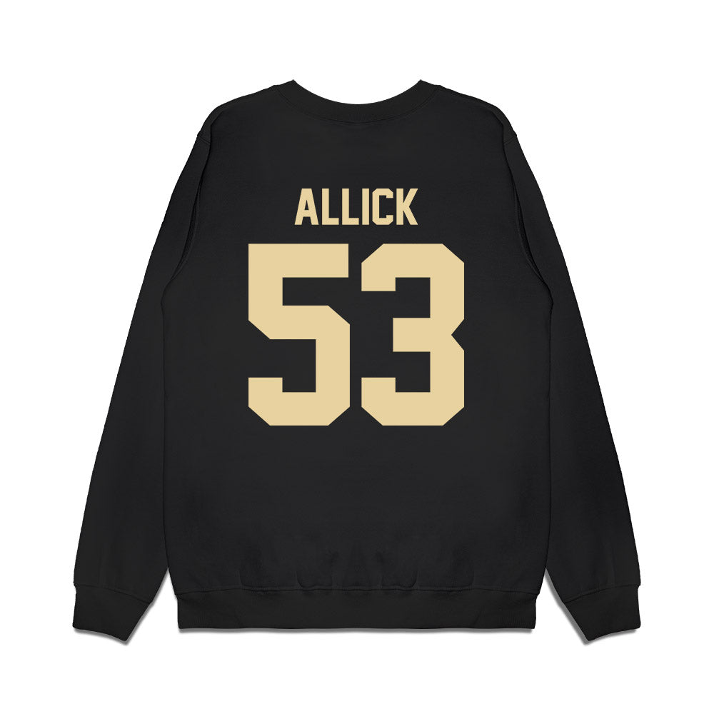 Boston College - NCAA Football : Dwayne Allick - Vintage Helmet Premium Crewneck Sweatshirt-1