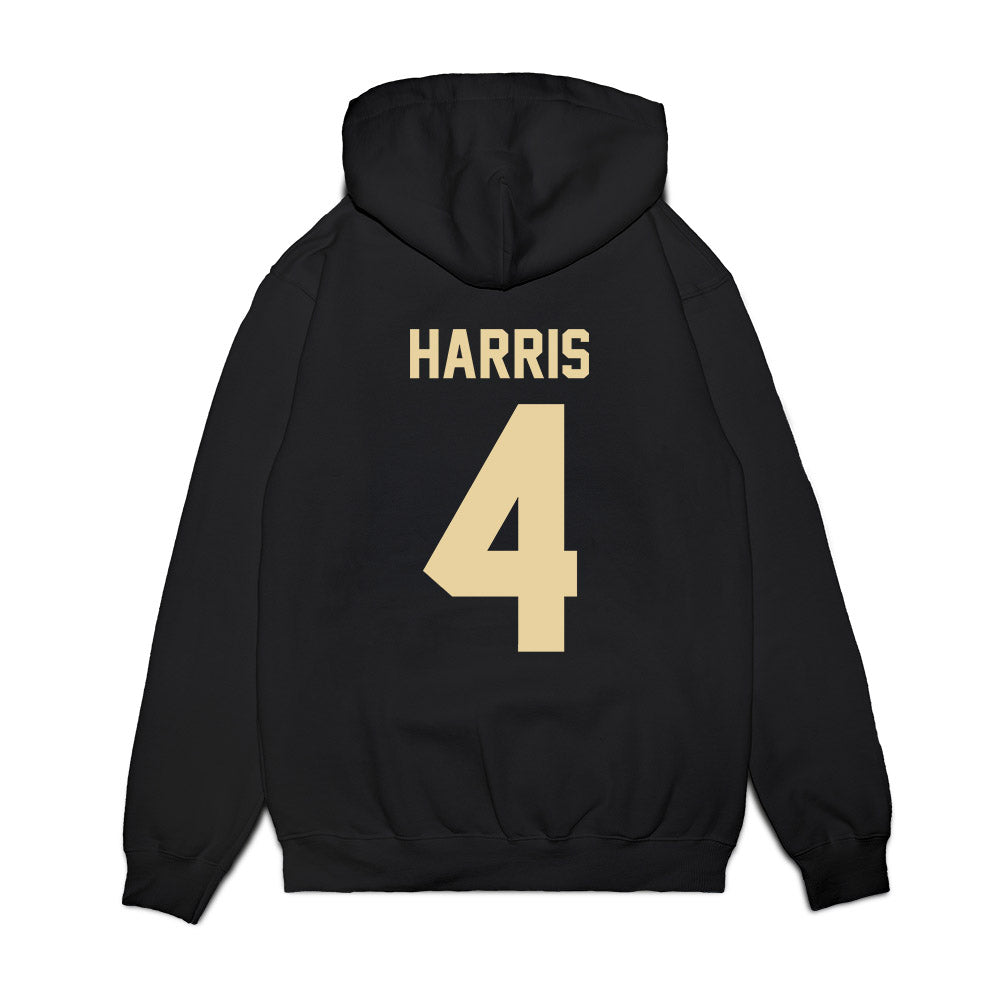 Boston College - NCAA Football : Reed Harris - Vintage Helmet Premium Hooded Sweatshirt-1