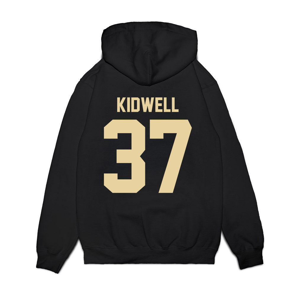 Boston College - NCAA Football : Brody Kidwell - Vintage Helmet Premium Hooded Sweatshirt-1