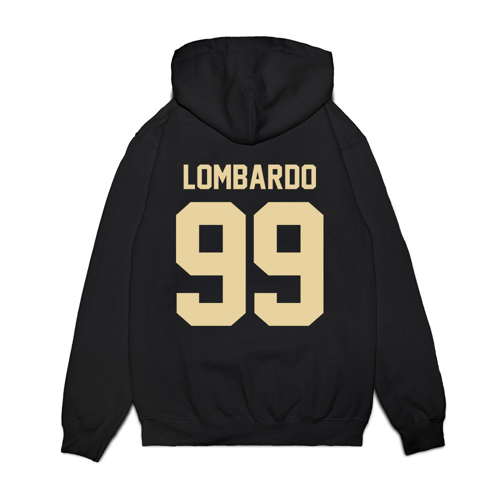 Boston College - NCAA Football : Luca Lombardo - Vintage Helmet Premium Hooded Sweatshirt-1