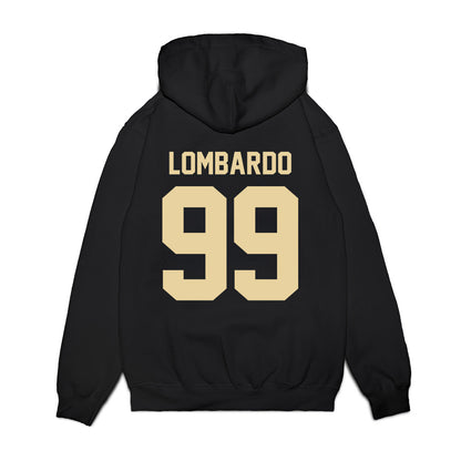 Boston College - NCAA Football : Luca Lombardo - Vintage Helmet Premium Hooded Sweatshirt-1