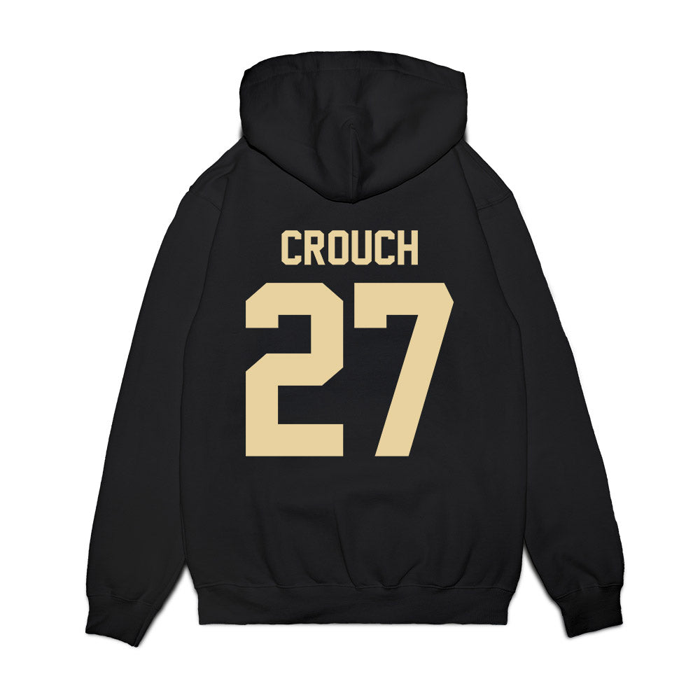 Boston College - NCAA Football : Daveon Crouch - Vintage Helmet Premium Hooded Sweatshirt-1