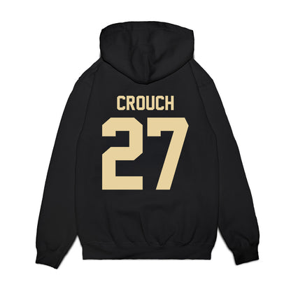 Boston College - NCAA Football : Daveon Crouch - Vintage Helmet Premium Hooded Sweatshirt-1