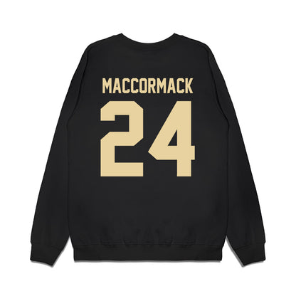 Boston College - NCAA Football : Bo MacCormack - Vintage Helmet Premium Crewneck Sweatshirt-1